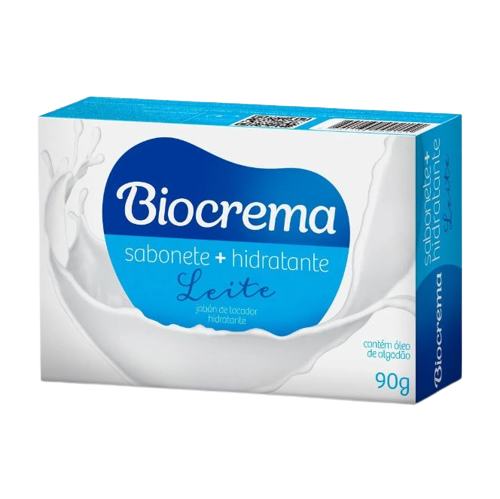 SABONETE BIOCREMA HIDRATANTE LEITE 90G