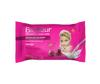 SABONETE BIOFLEUR EXTRA PERFUMADO CEREJA 180G