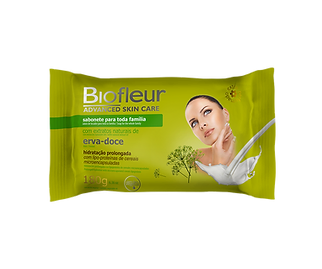 SABONETE BIOFLEUR EXTRA PERFUMADO ERVA DOCE 180G
