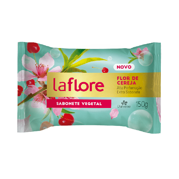 SABONETE DAVENE LA FLORE CEREJA 150G