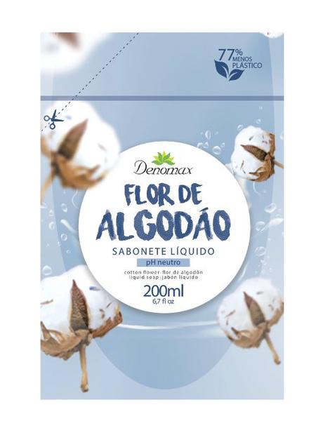 SABONETE DENOMAX FLOR DE ALGODAO REFIL 200ML