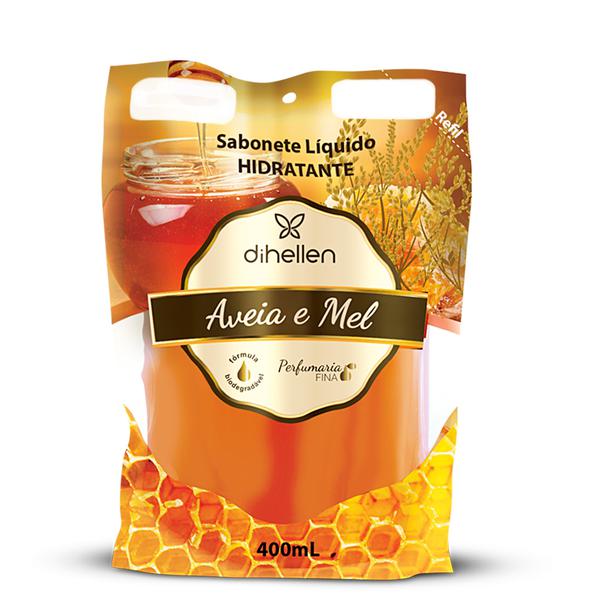 SABONETE DI HELLEN AVEIA E MEL REFIL 400ML