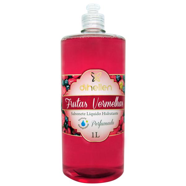 SABONETE DI HELLEN FRUTAS VERMELHAS 1LT