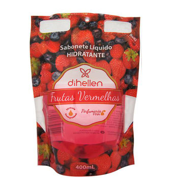 SABONETE DI HELLEN FRUTAS VERMELHAS REFIL 400ML