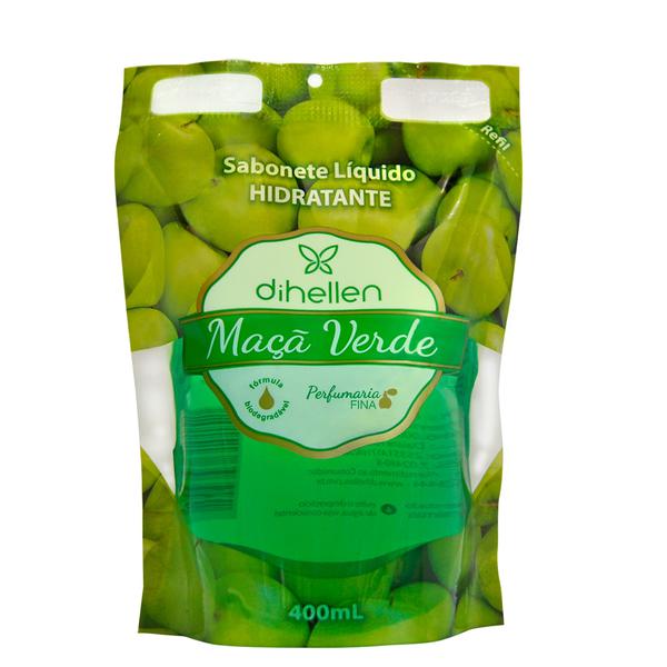 SABONETE DI HELLEN MACA VERDE REFIL 400ML