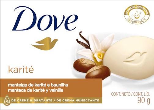 SABONETE DOVE KARITE E BAUNILHA 90G