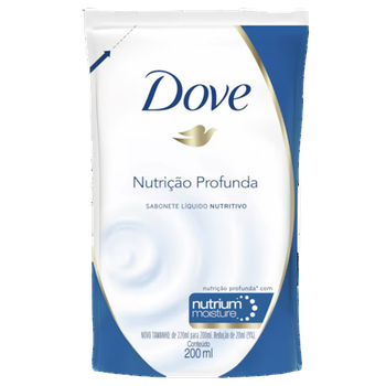SABONETE DOVE NUTRICAO PROFUNDA REFIL 200ML