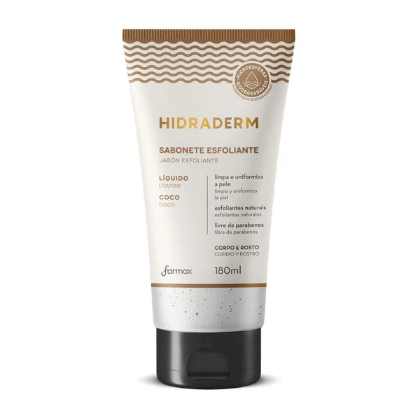 SABONETE FARMAX HIDRADERM ESFOLIANTE COCO 180ML