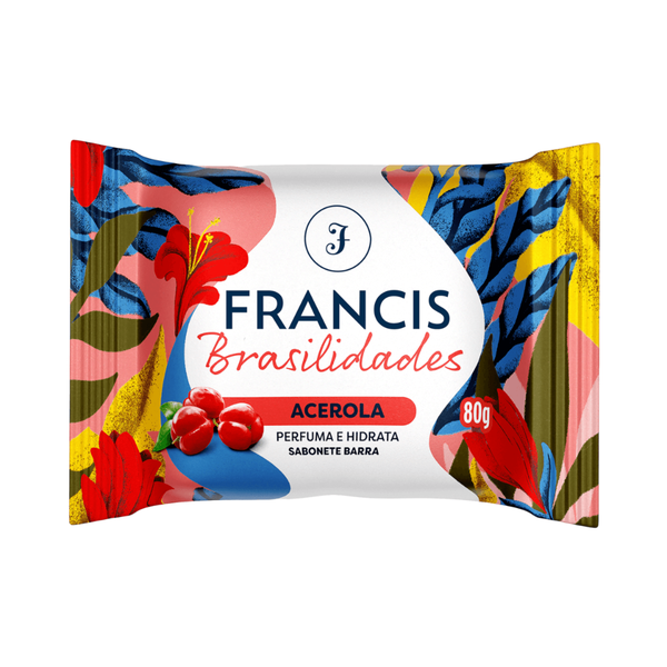 SABONETE FRANCIS BRASILIDADES ACEROLA 80G