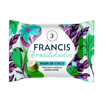 SABONETE FRANCIS BRASILIDADES AGUA DE COCO 80G