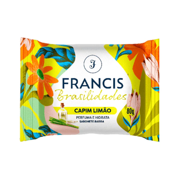 SABONETE FRANCIS BRASILIDADES CAPIM LIMAO 80G