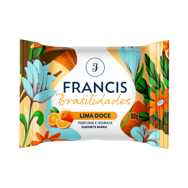 SABONETE FRANCIS BRASILIDADES LIMA DOCE  80G