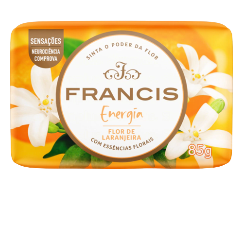 SABONETE FRANCIS ENERGIA FLOR DE LARANJEIRA 85G