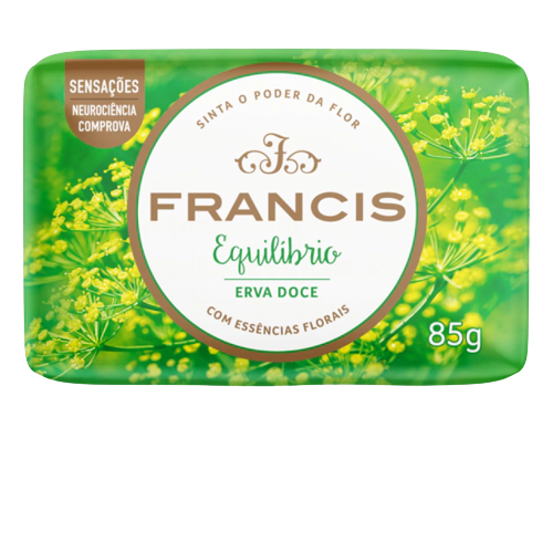 SABONETE FRANCIS EQUILIBRIO ERVA DOCE 85G