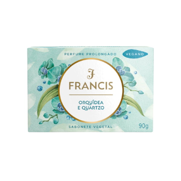 SABONETE FRANCIS ORQUIDEA E QUARTZO 90G