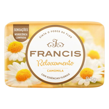 SABONETE FRANCIS RELAXAMENTO CAMOMILA 85G