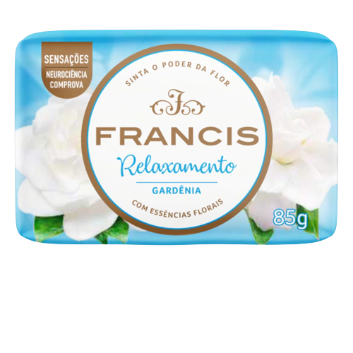 SABONETE FRANCIS RELAXAMENTO GARDENIA 85G