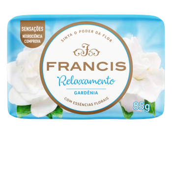 SABONETE FRANCIS RELAXAMENTO GARDENIA 85G