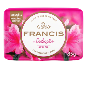 SABONETE FRANCIS SEDUCAO AZALEIA 85G