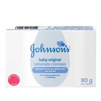 SABONETE JOHNSON'S BABY SUAVE ORIGINAL 80G