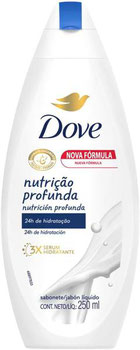 SABONETE LIQUIDO DOVE NUTRICAO PROFUNDA 250ML