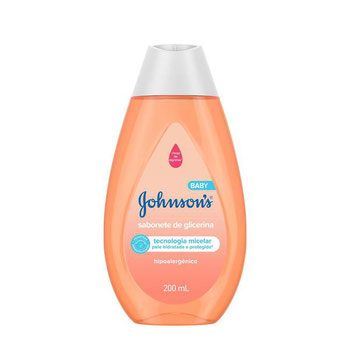 SABONETE LIQUIDO JOHNSON'S CABECA AOS PES 200ML