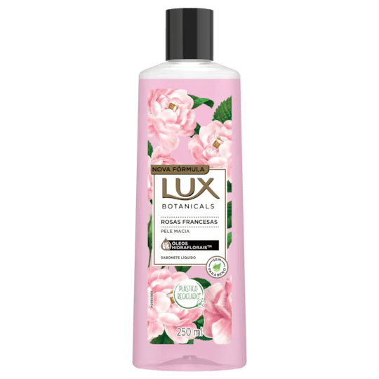 SABONETE LIQUIDO LUX BOTANICALS ROSAS FRANCESAS 250ML
