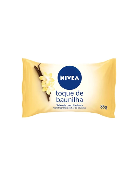 SABONETE NIVEA HIDRATANTE TOQUE DE BAUNILHA 85G