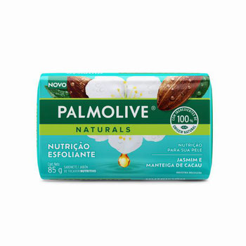 SABONETE PALMOLIVE NATURALS NUTRICAO ESFOLIANTE 85G