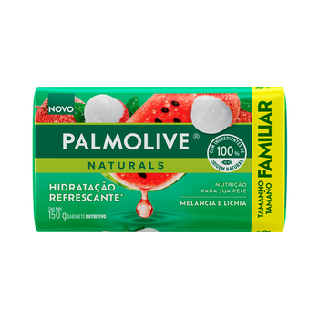SABONETE PALMOLIVE NATURALS HIDRATACAO REFRESCANTE 150G