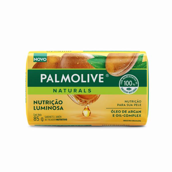 SABONETE PALMOLIVE NATURALS NUTRICAO LUMINOSA 85G