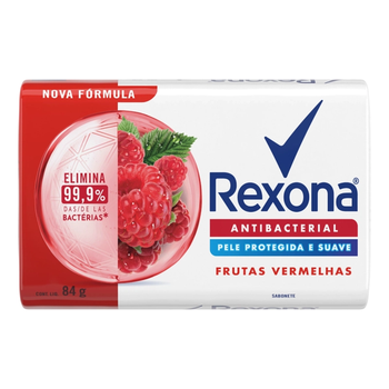 SABONETE REXONA ANTIBACTERIAL FRUTAS VERMELHAS 84G
