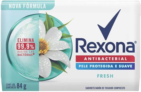 SABONETE REXONA ANTIBACTERIANA FRESH 84G