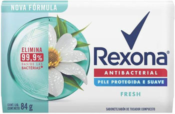 SABONETE REXONA ANTIBACTERIANA FRESH 84G