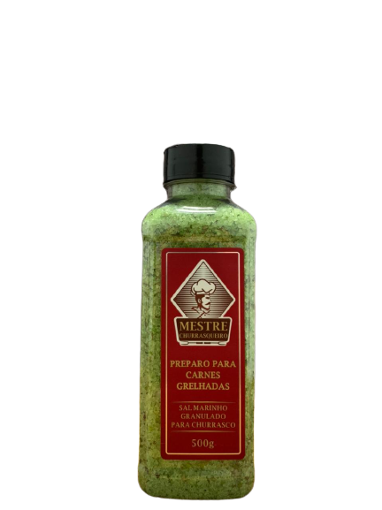 SAL MARINHO MESTRE CHURRASQUEIRO CARNES GRELHADAS 500G