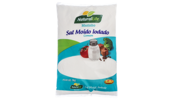 SAL MARINHO NATURALLIFE MOIDO IODADO 1KG