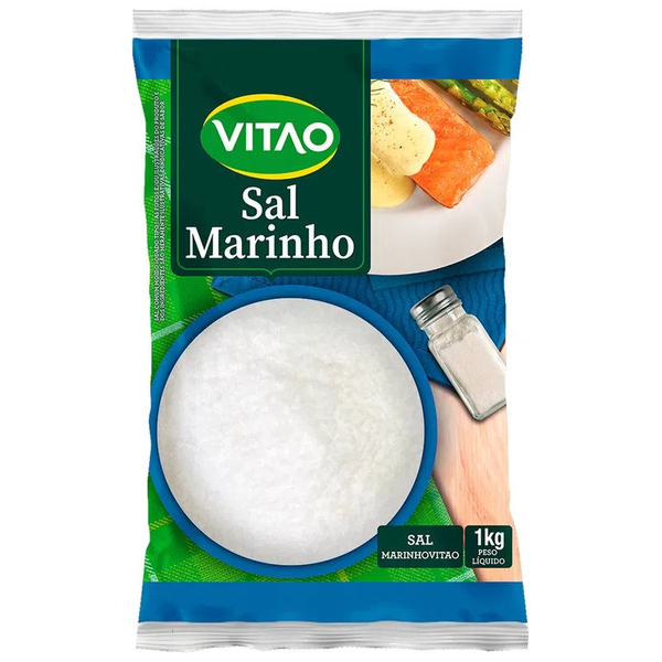 SAL MARINHO VITAO REFINADO 1KG