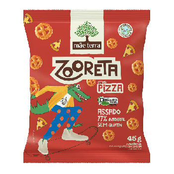 SALGADINHO MAE TERRA INTEGRAL ZOORETA PIZZA 45G