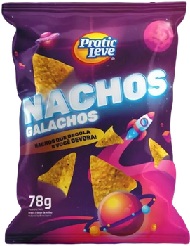 SALGADINHO PRATIC LEVE MILHO NACHO QUEIJO 78G