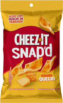 SALGADINHO SNACK CHEEZ IT SNAP'D POWER QUEIJO 45G