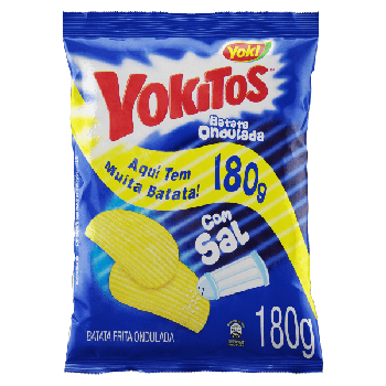 SALGADINHO YOKITOS BATATA ONDULADA 180G