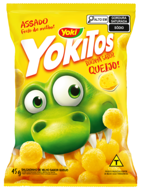 SALGADINHO YOKITOS BOLINHA QUEIJO 45G