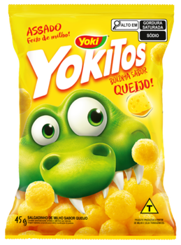SALGADINHO YOKITOS BOLINHA QUEIJO 45G