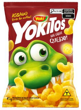SALGADINHO YOKITOS LUA QUEIJO 45G