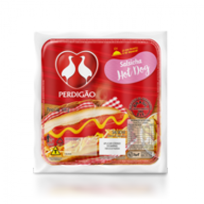 SALSICHA PERDIGAO HOT DOG 500G