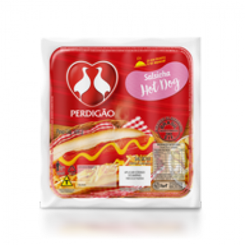 SALSICHA PERDIGAO HOT DOG 500G