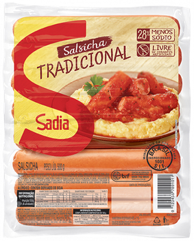 SALSICHA SADIA TRADICIONAL 500G