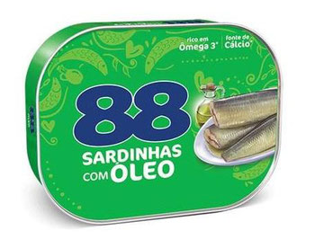 SARDINHA 88 C/OLEO 250G