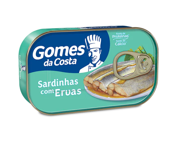 SARDINHA GOMES DA COSTA C/ERVAS 125G