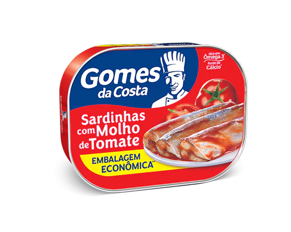 SARDINHA GOMES DA COSTA C/MOLHO TOMATE 250G